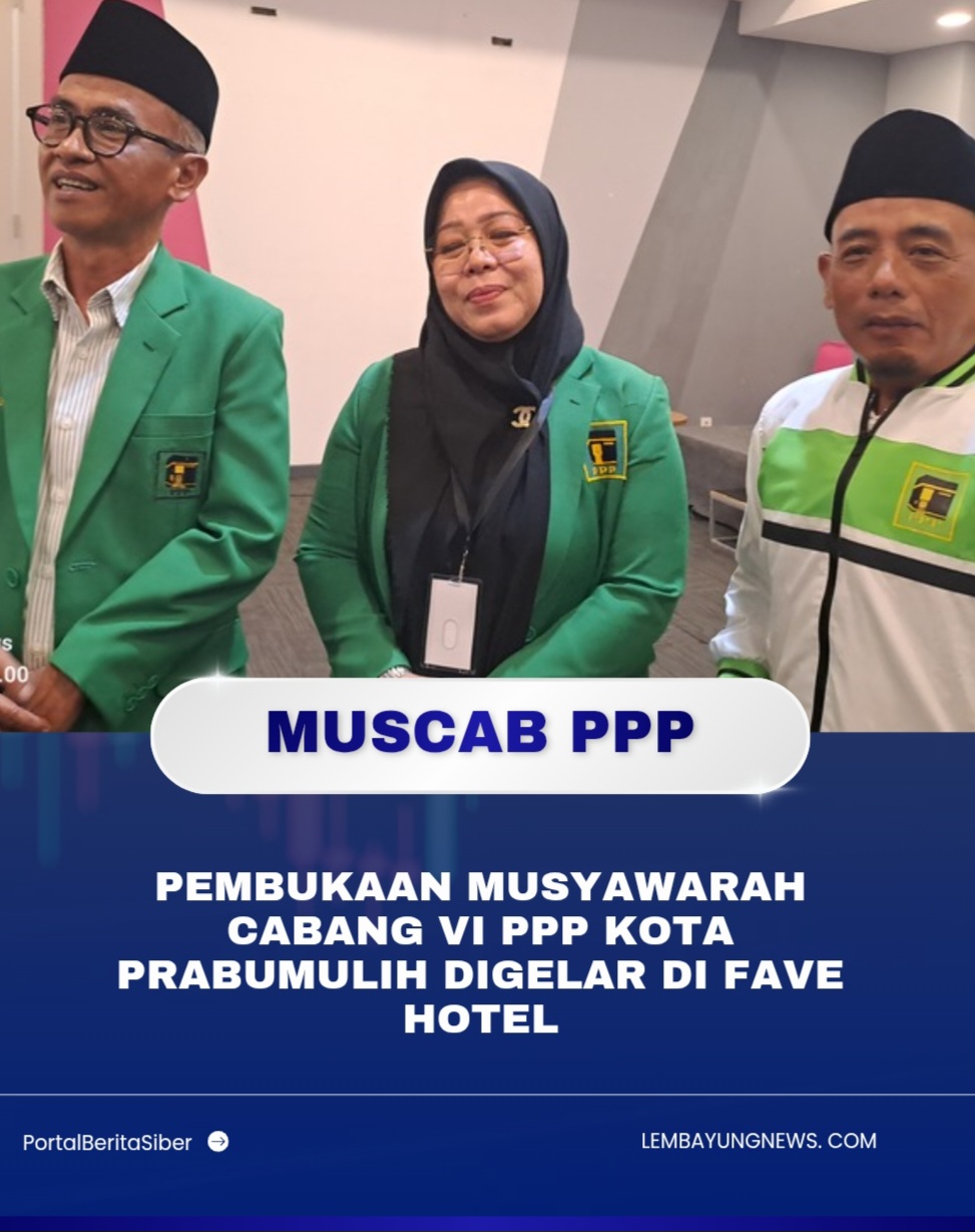 Muscab PPP Prabumulih Berjalan Lancar, Formatur Diberi Waktu Sepekan Susun Kepengurusan