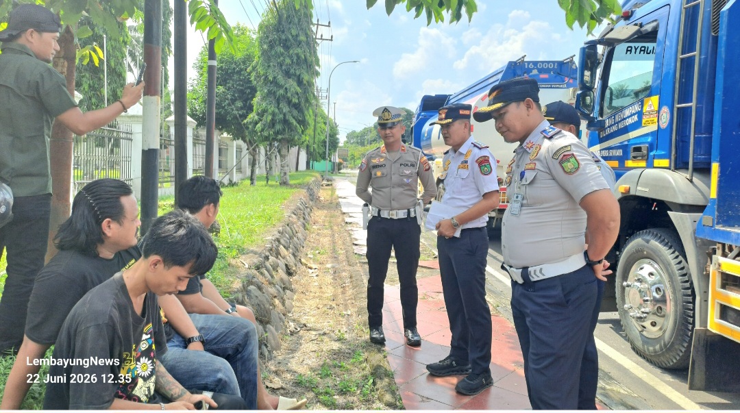 Lima Mobil Tangki Terjaring Razia, Dishub Tegaskan Kendaraan Bertonase Besar Dilarang Melintas di Dalam Kota