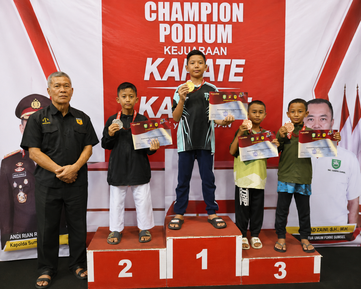 KKI Prabujaya Prabumulih Raih Dua Medali pada Hari Pertama Kejuaraan Piala Kapolda Sumsel