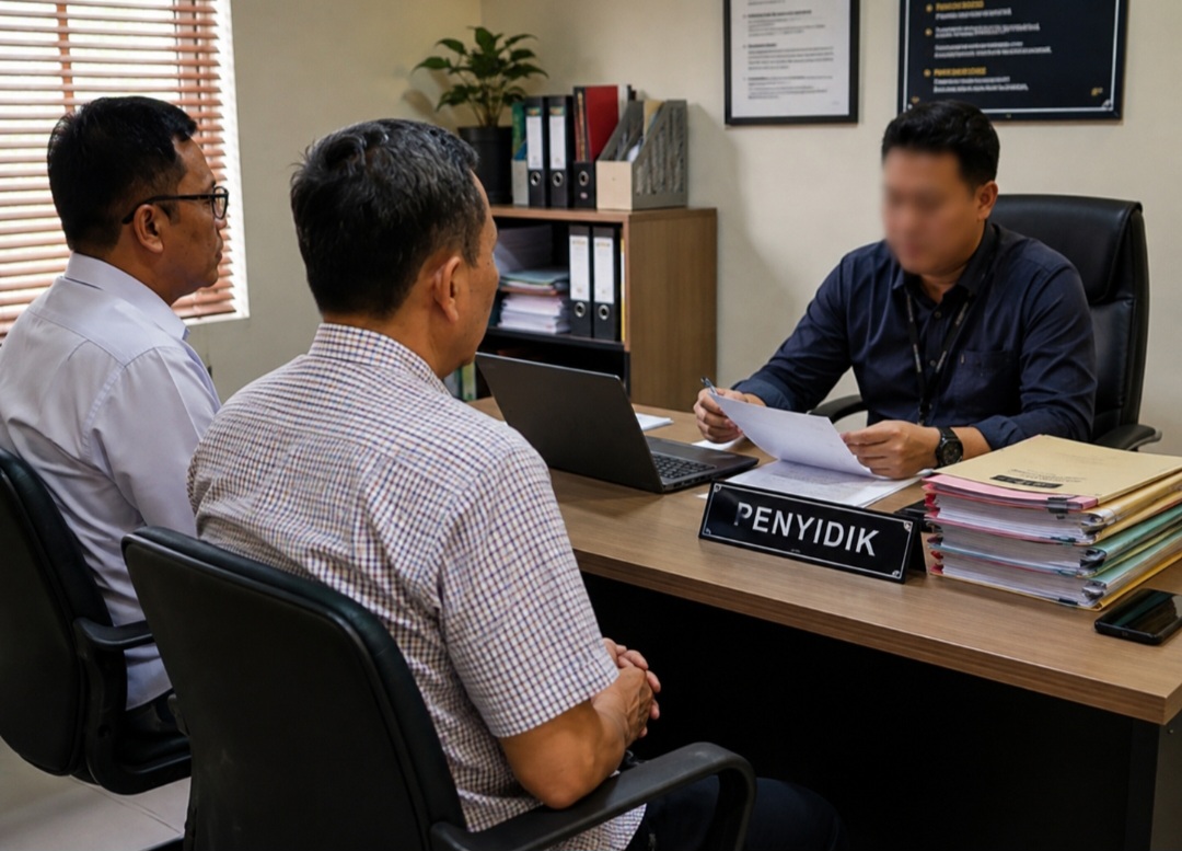 Plt Direktur Petro Prabu, Terlapor Dugaan Penggelapan Dana 83 Juta Menjalani Pemeriksaan di Polres Prabumulih, Begini Kata Kuasa Hukum;