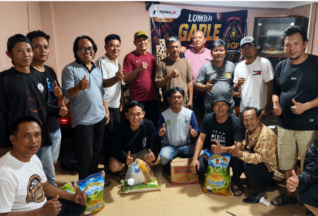 Pererat Kekompakan, KOPP Prabumulih Gelar Lomba Gaple HUT RI ke-81