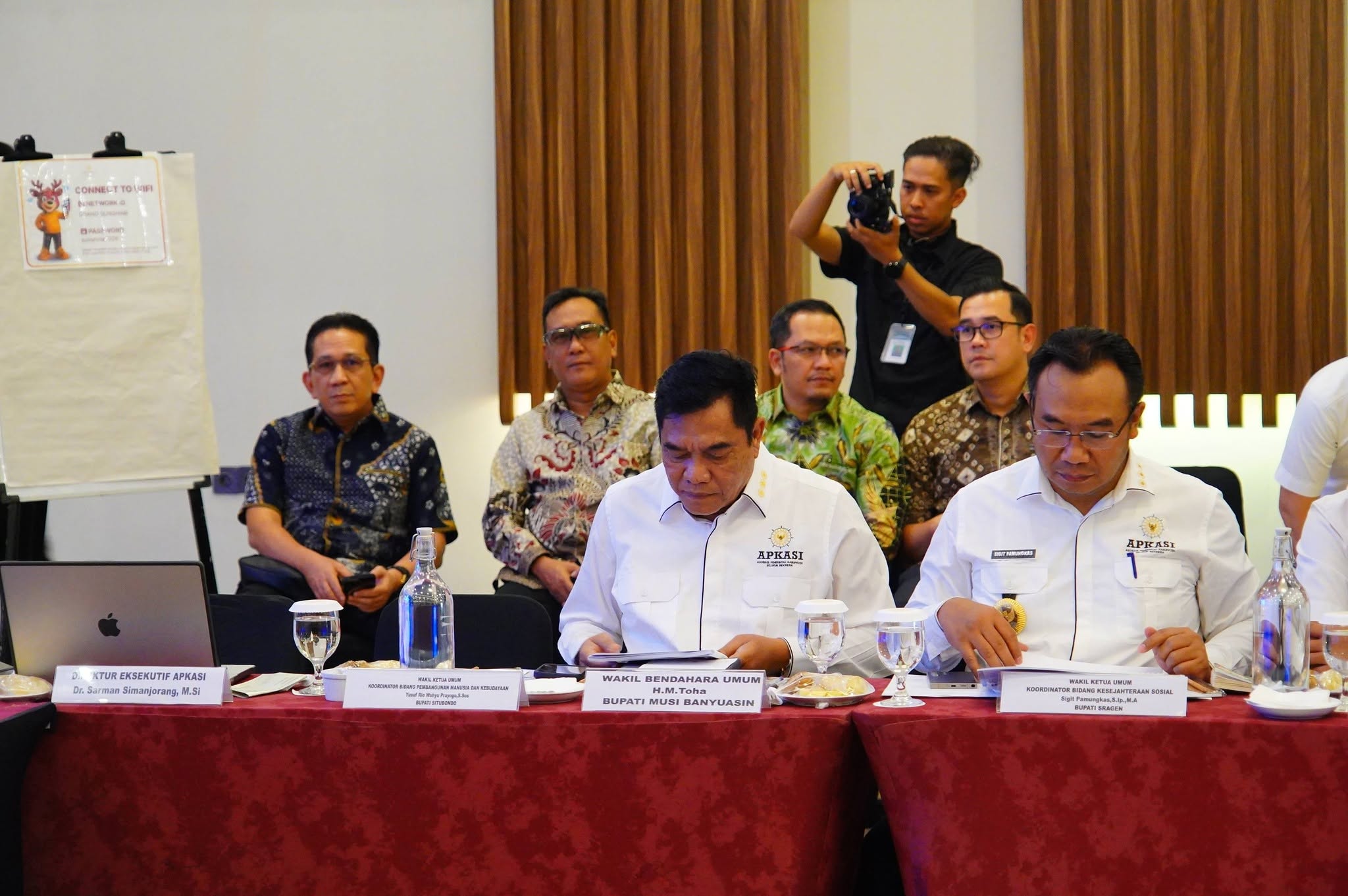 Perkuat Sinergi Antar Pemerintah Daerah Bupati Muba Hadiri Kegiatan APKASI di Bandung