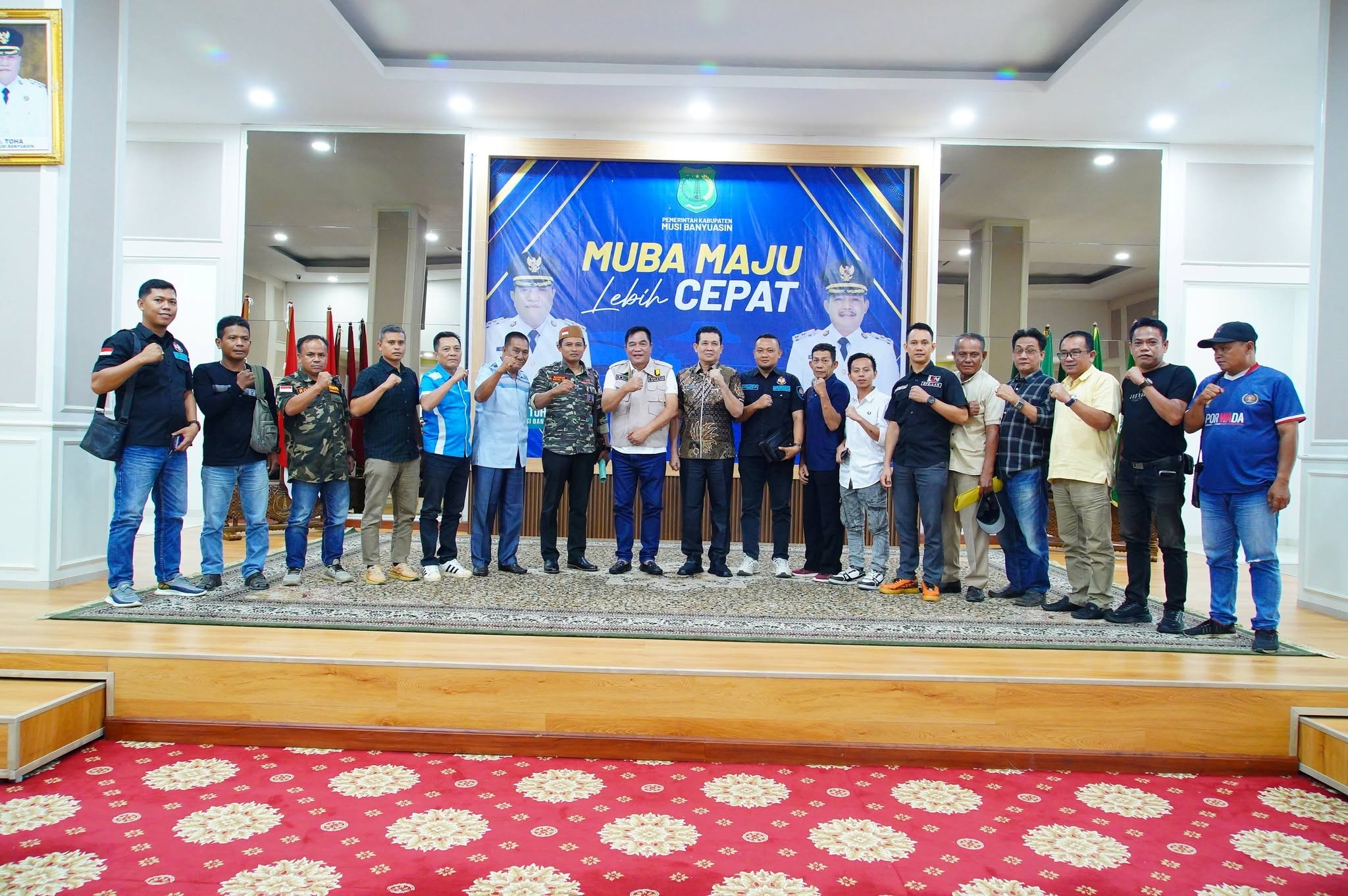 Bupati Muba Sambut Aspirasi Santun Gabungan Lembaga dan Masyarakat Muba Bersatu