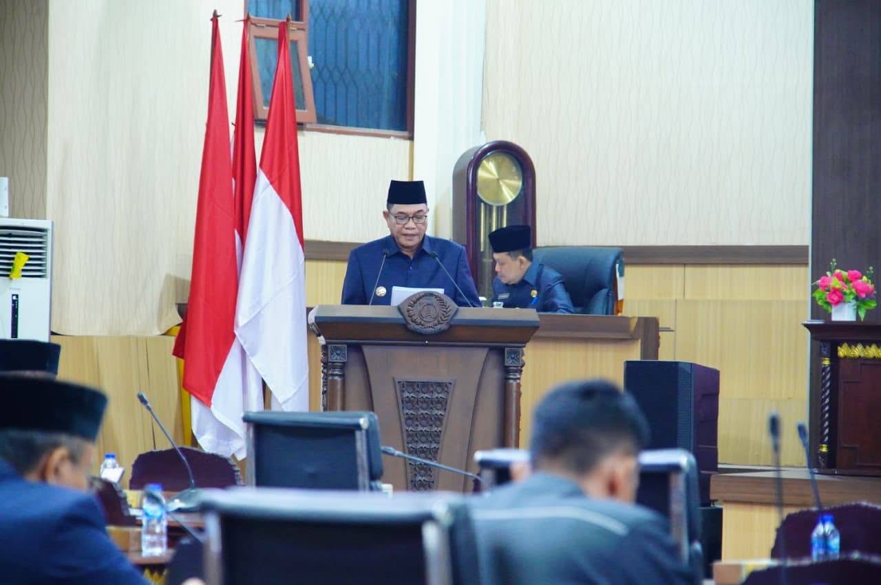 Bupati Toha Paparkan Rancangan Perubahan APBD Muba 2026 dalam Paripurna DPRD