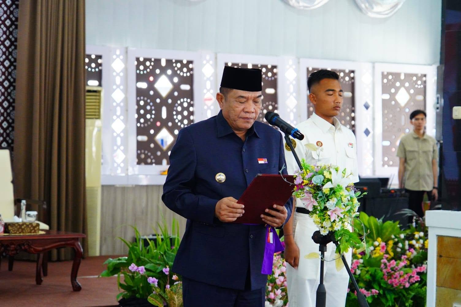 Paskibraka Muba 2026 Resmi Dikukuhkan, Bupati Toha Titip Amanah dan Karakter Kebangsaan