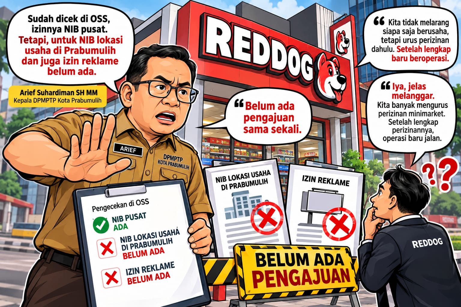 DPMPTSP Prabumulih Tegaskan Belum Ada Pengajuan Izin Lokasi REDDOG